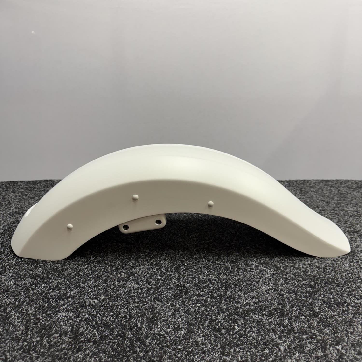 Indian Scout front fender / mudguard in matt white